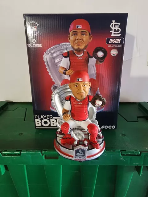 Yadier Molina Platinum Glove Bobblehead