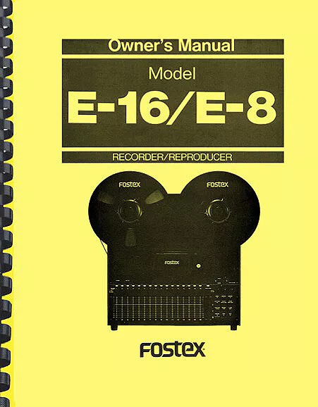 Fostex E8 FOR SALE! - PicClick