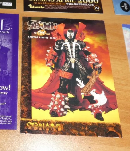 Spawn The Toy Files Promo Card P1 CARTE NM