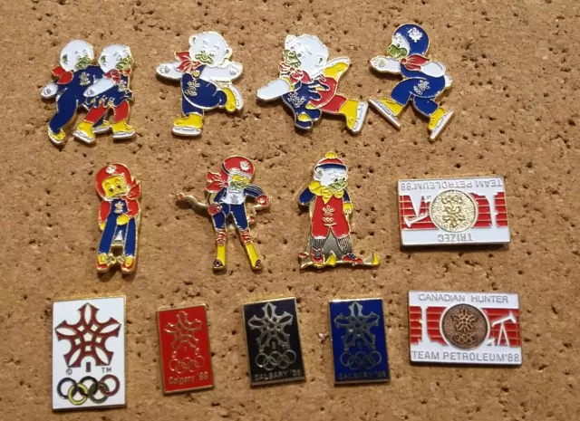 1988 Calgary Winter Olympics - 13 Pin Set