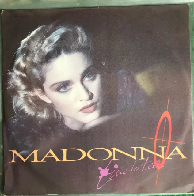 Madonna - Live To Tell - 12" Vinyl Single P/S 3 Track Versions Sire Records 1986