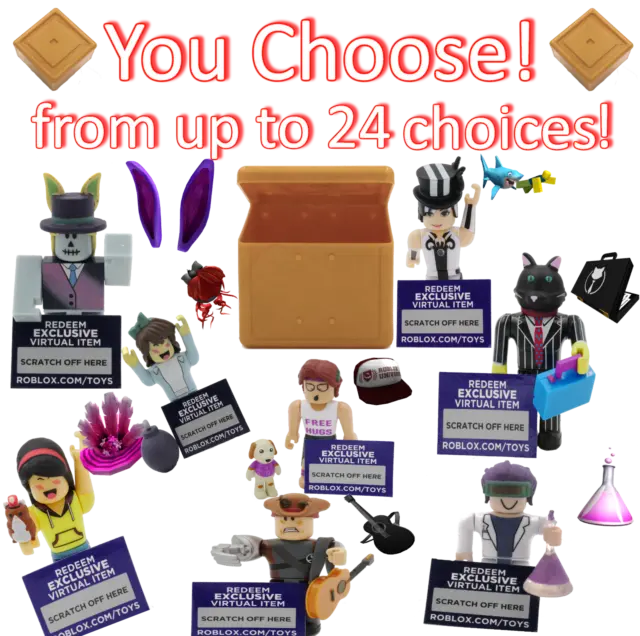 YOU CHOOSE! - Roblox Celebrity Series 1 Toy Codes (CODES ONLY) RARE $34.99  - PicClick