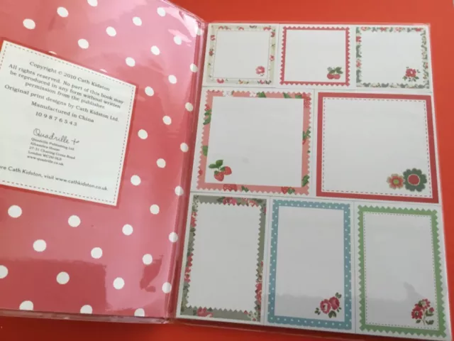 Cath Kidston Sticky Notes, DIN A5 Haftnotizen Set aus England, OVP