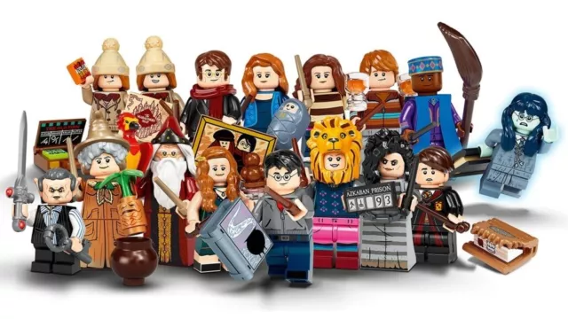 LEGO 71028 Harry Potter Minifiguren Serie 2 kompletter Satz (16 Stk.) wie neu