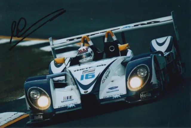 Andy Wallace Hand Signed 6x4 Photo - Le Mans Autograph.
