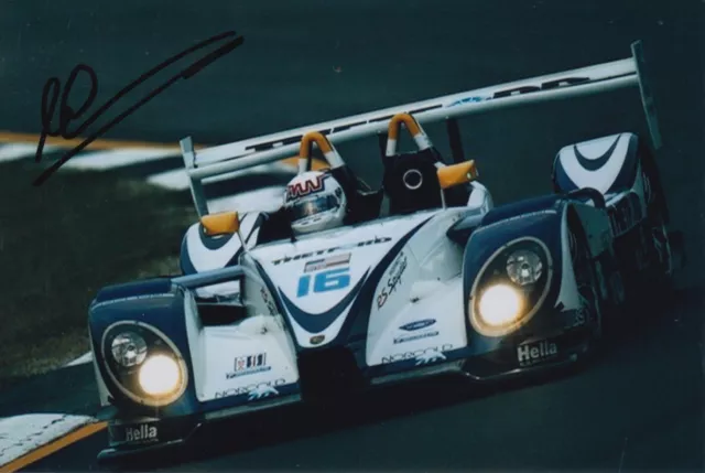 Andy Wallace Hand Signed 6x4 Photo - Le Mans Autograph.