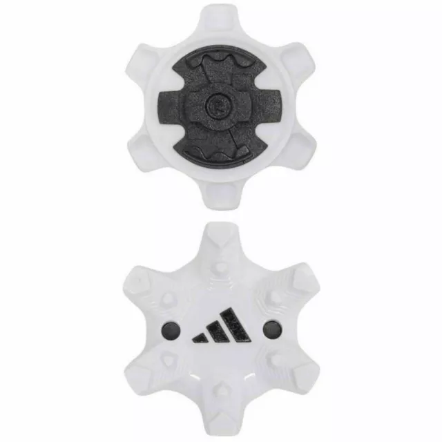 20Pcs White Adidas Golf Thintech Soft Cleats Pins Golf Fast Twist Shoe Spikes UK