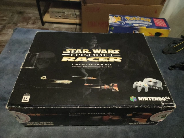 Console Nintendo 64 Édition Star Wars Racers Version UK Complète En Boîte Et...