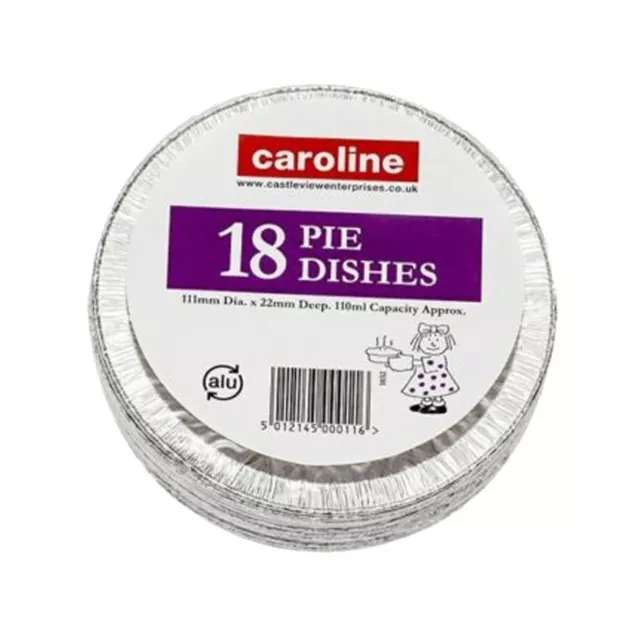 Caroline Foil Pie Dishes 18 Pack 2