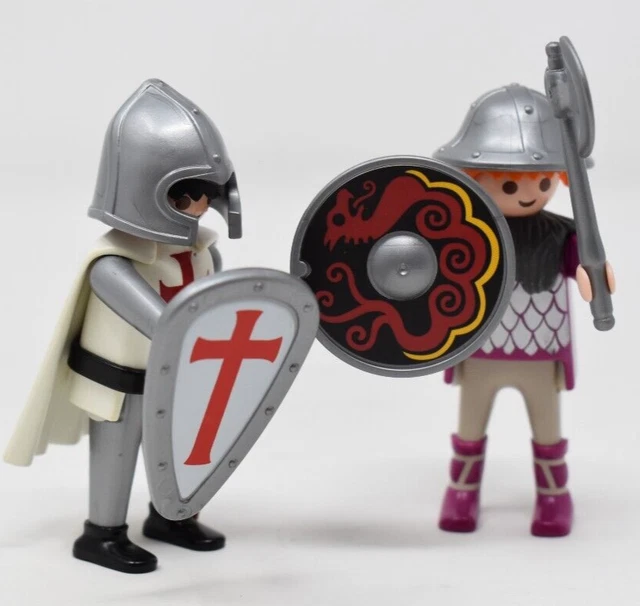Playmobil - 5168 - Figurine - Compact Set Anniversaire - Tournoi des Chevaliers avec Canon