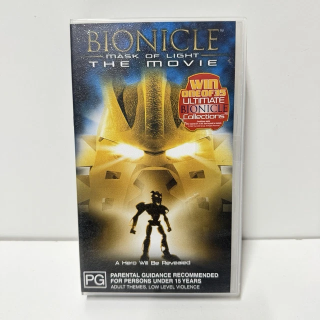 BIONICLE: MASK OF Light, The Movie. VHS PAL Tested £12.70 - PicClick UK