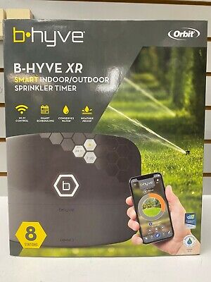 New Orbit B Hyve Xr 8 Station Smart Wifi Indoor Outdoor Sprinkler Timer 57985