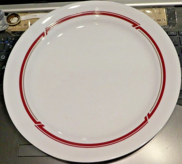 Railroad China Amtrak Claytor Dinner Plate 9-3/4"
