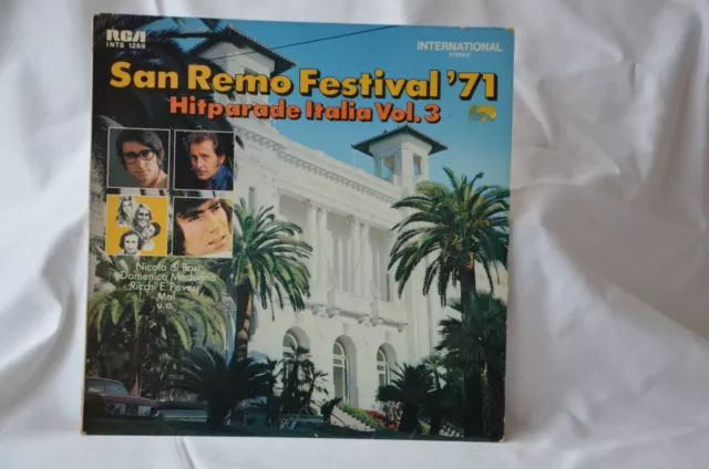 LP Schallplatte San Remo Festival '71 - Hitparade Italia Vol. 3