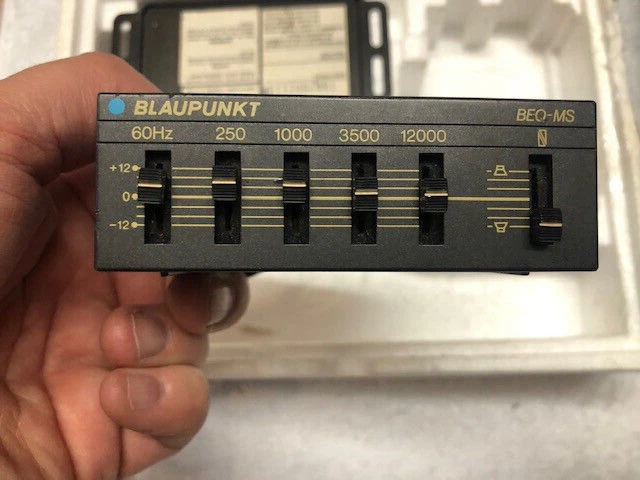 Blaupunkt BEQ MS graphic equalizer NOS very rare micro equalizer