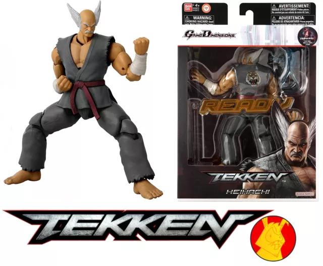  Bandai Tekken 40671 Kazuya Mishima Game Dimensions Action  Figure 17 cm : Toys & Games