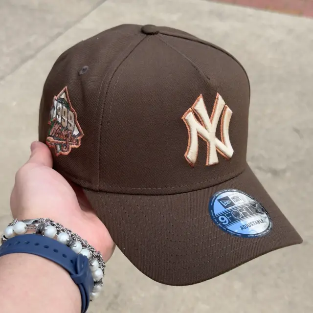 Brown New York Yankees 1999 World Series 9Forty Adjustable Cap