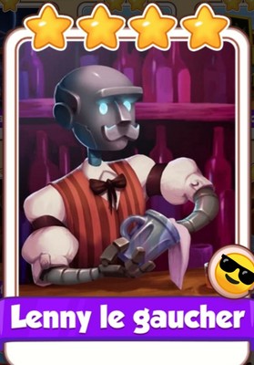 X5 lenny le gaucher coin master 