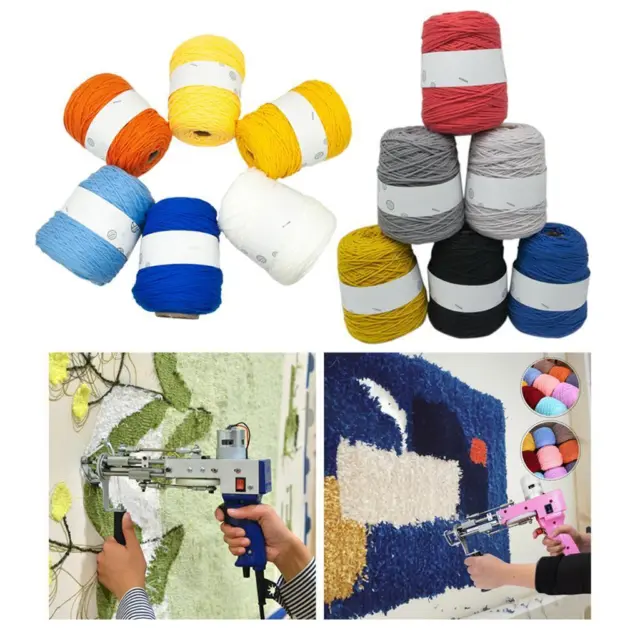 Tufting Yarn for Coasters Cushions Rug Knitting Soft