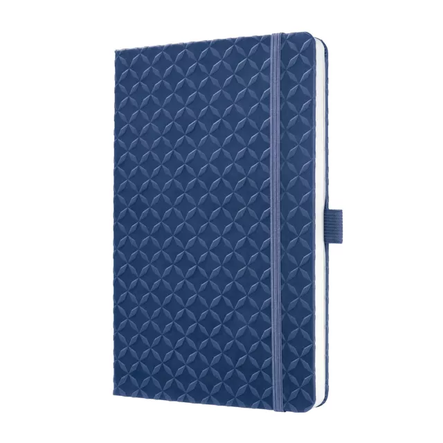 SIGEL JN101 Notebook Jolie, approx. A5, lined, hardcover, design indigo Blue dar
