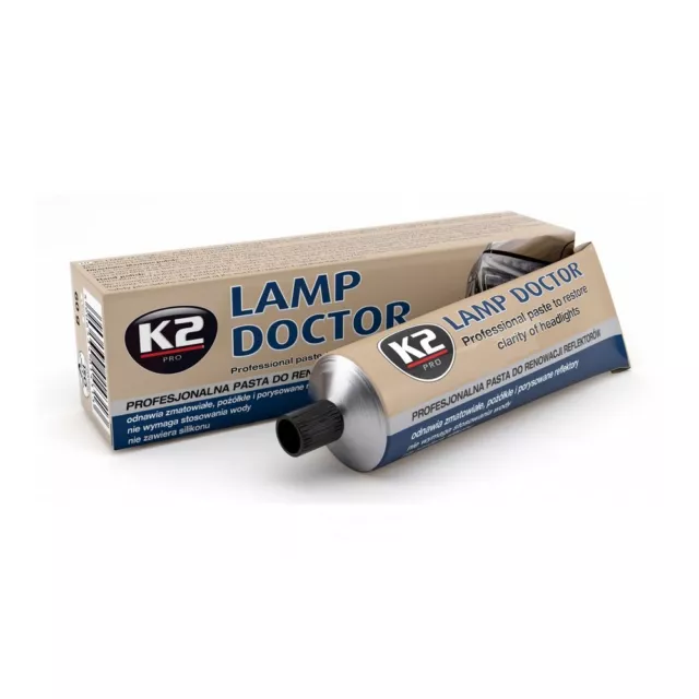 K2 Lamp Doctor Restore Clarity Remove Scratch Yellow Dull Car Headlights Lens