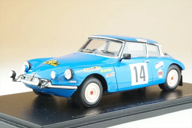 Citroën DS 21 Prototype N° 14 Vainqueur Rallye Du Maroc 1969 1 43 Spark S5536