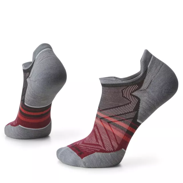 SMARTWOOL Run Targeted Cushion Low Ankle Pattern Mens Socks XL