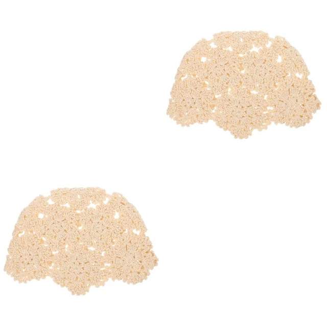 2 Count Chapeau Au Crochet Pour Femme Fait À La Main Printemps Et Automne
