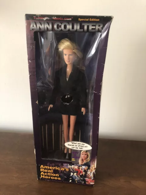 Ann Coulter America's Real Action Heroes Special Edition Doll Bad Box