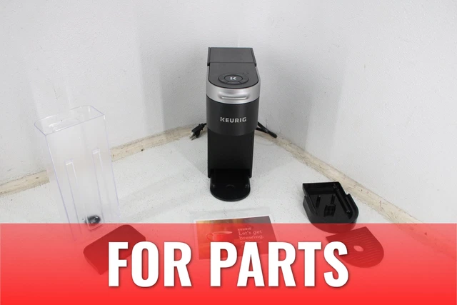 FOR PARTS Keurig K-SLIM Black Silver Single Serve K Cup Coffee Maker Machine