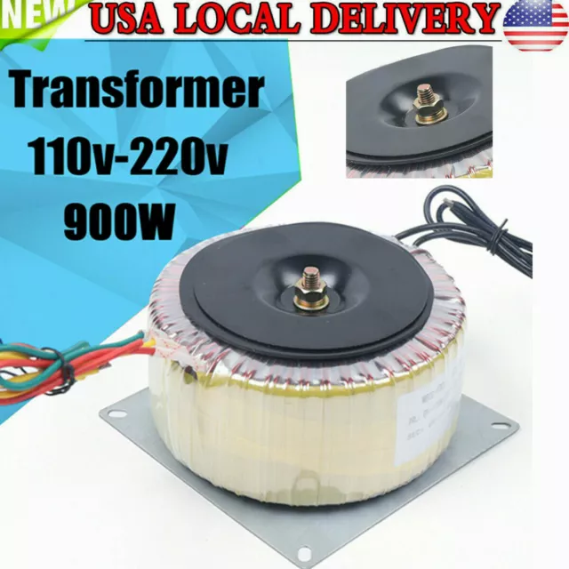 Toroidal Power Transformer Input voltage AC110V-AC220V Output AC60V 900W 45/60HZ