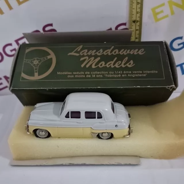 Lansdowne Models 1:43 Scale LDM10 1956 Hillman Minx 'The Gay Look' Yellow/Grey