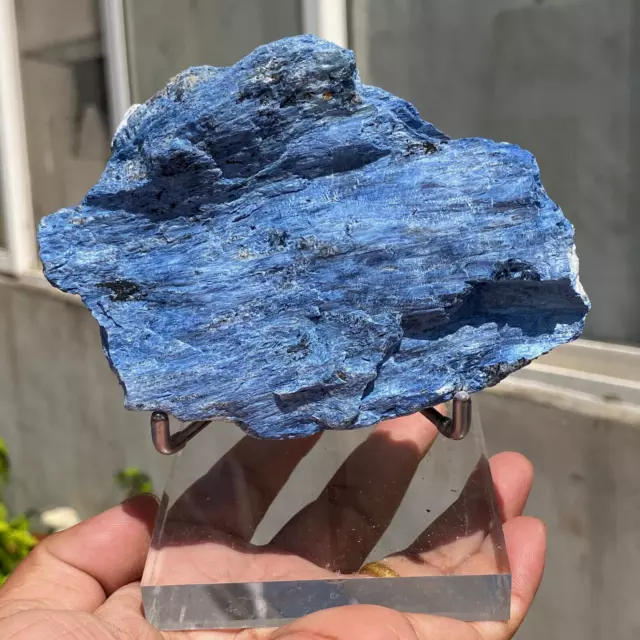 518g Large Rare Dumortierite Blue Gemstone Crystal Rough Specimen Madagascar