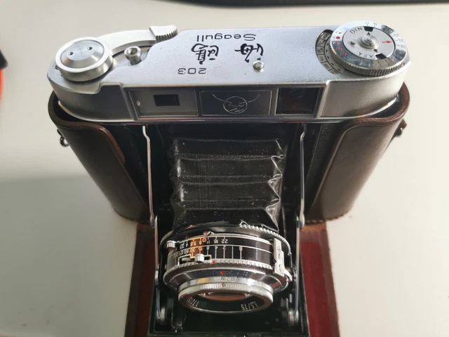 Seagull 203 Mittelformatkamera 6x6 mit 3,5/75 mm mit Meßsucher