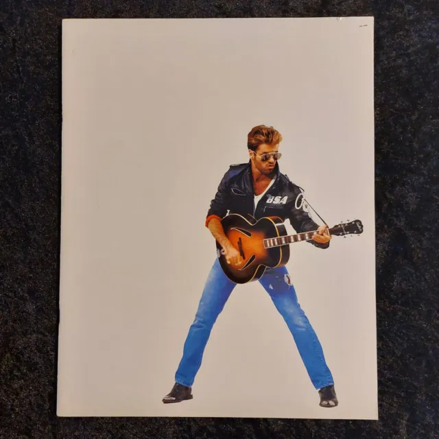 GEORGE MICHAEL - Faith - RARE Official Tour Programme + Ticket (11 June 1988)