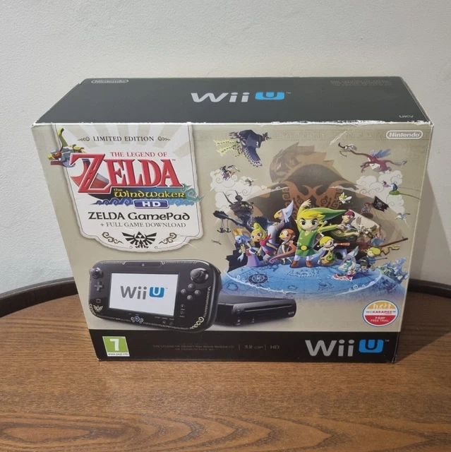 LIMITED EDITION NINTENDO Wii U Legend of Zelda 32GB Boxed £219.99