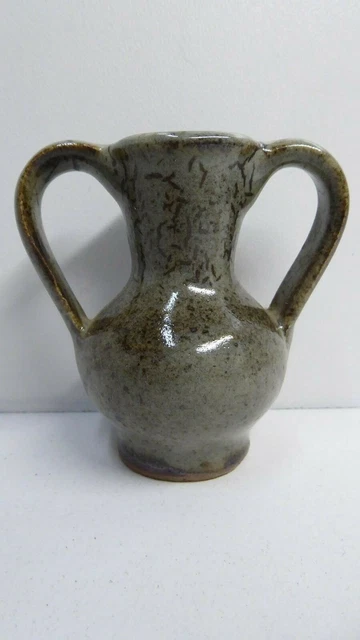 The Friars Aylesford Studio Pottery 2 Handled Vessel Urn Vase Stamped