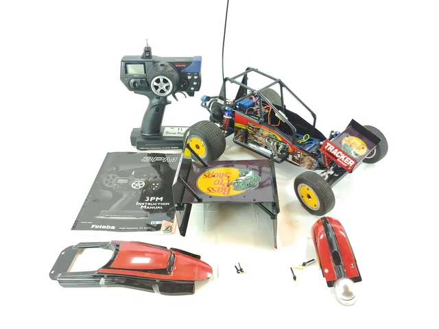 *ULTRA RARE* Losi Slider 1/10 Scale Sprint Car SUPER UPGRADED Brushed RTR Alumin