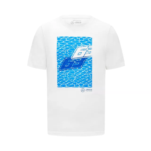MERCEDES BENZ F1 Russell 2023 "No Diving" Miami GP TShirt 52.