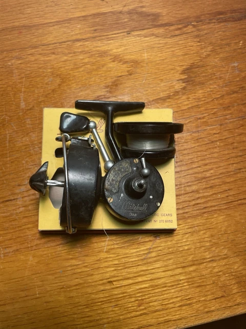 GARCIA MITCHELL CAP 304 spool + CAP drag knob old clicker