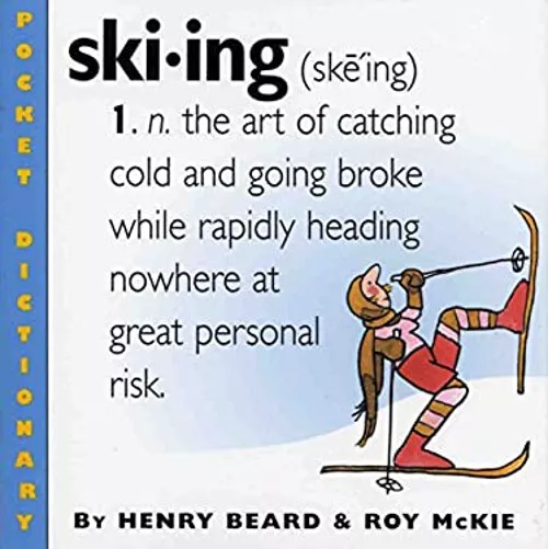 Ski : A Skier's Dictionary Livre de Poche Henry Barbe