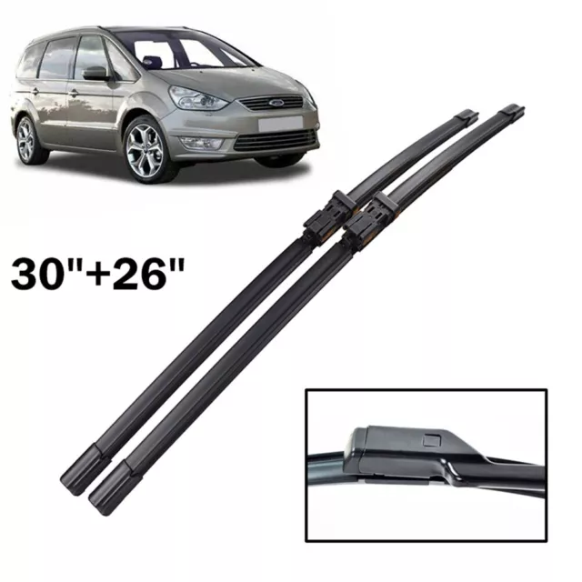 For Ford Galaxy Mk2 2006-2015 Exact Fit Front Windscreen Wiper Blades Pair Set