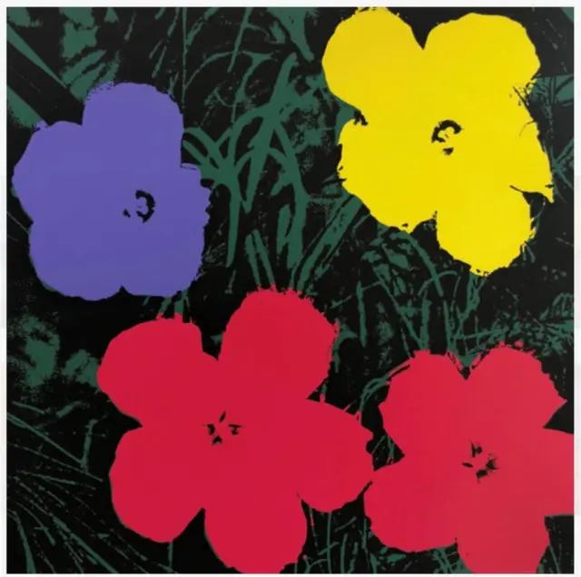 Andy Warhol Poppy Flowers 11.73 Silkscreen Sunday B Morning Pop Art