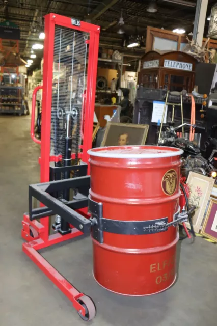 Dayton Drum Lifter: 880 lb Wt Capacity, For 55 gal Drum Capacity, 30YP23