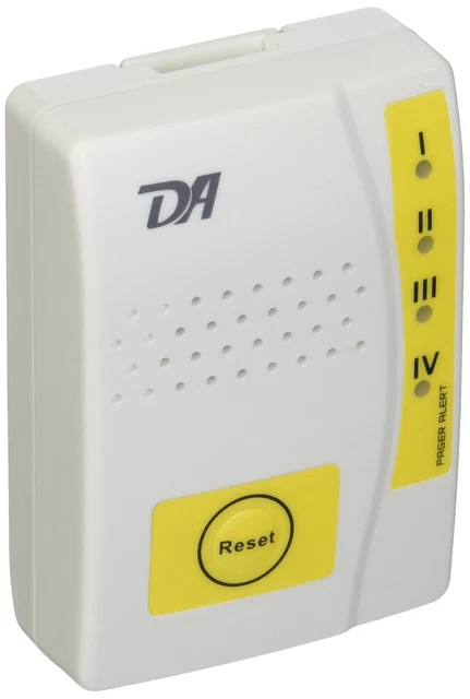 Dakota Alert PR-1000 Wireless Portable Receiver f/ Doorbell WPS-1000 Transmitter