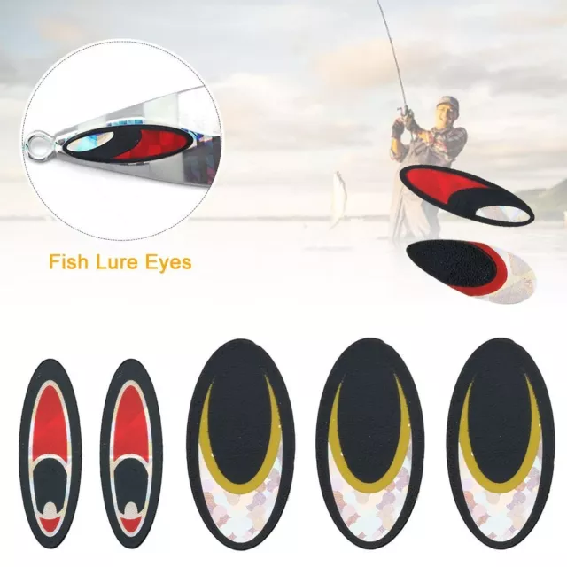 Flash Fish Lure Eyes Laser Fishing Bait Eyes 2024 Lase metal lure eyes