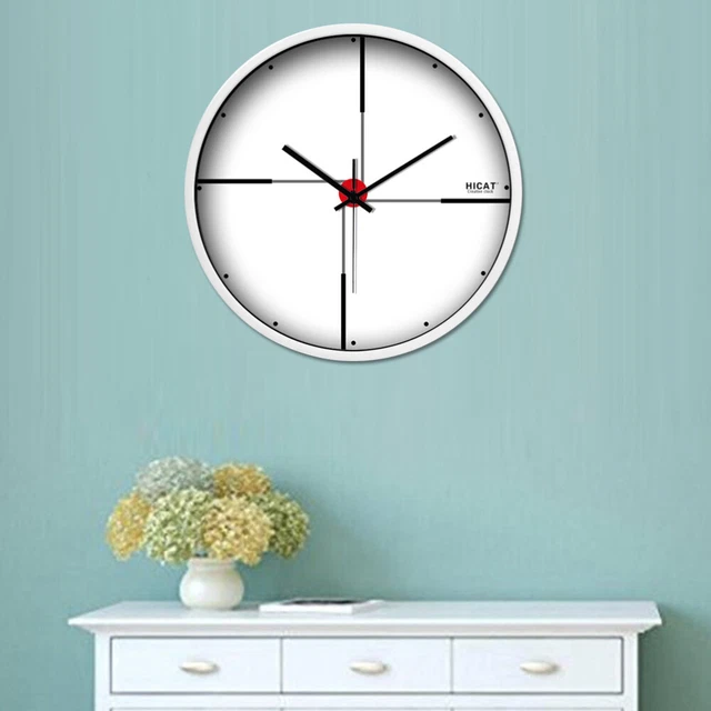 Large Mute Wall Clock Wall Hanging Clock Large Wall Clocks Household 4