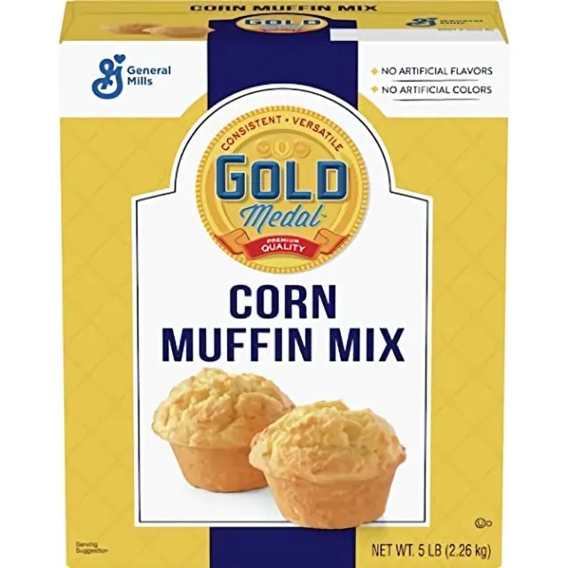 Professional Corn Muffin Mix by Gold Medal | 5 Pound Box