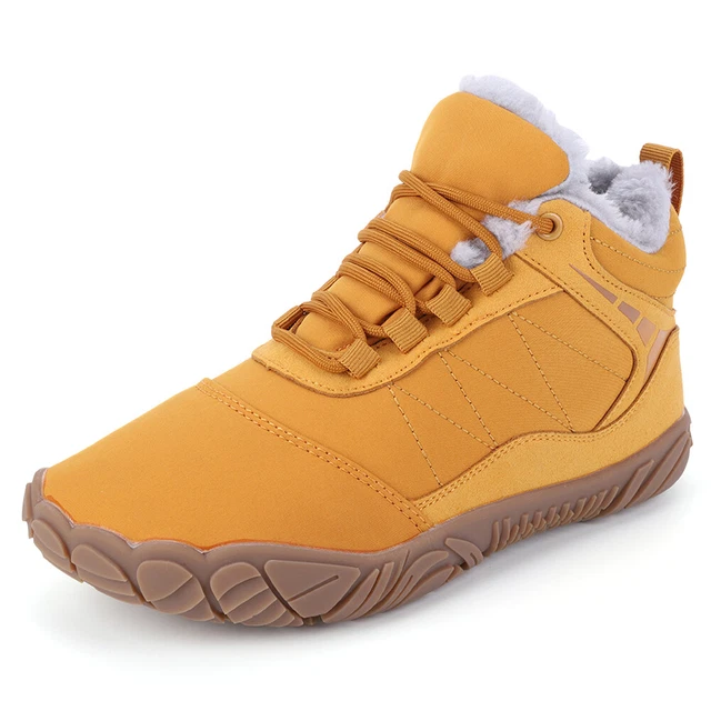WINTER PLUSH BOOTS Wide Toe Box Barefoot Shoes Waterproof for Hiking