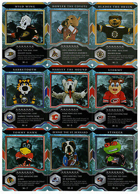 2021-22 Upper Deck MVP Mascot Gaming Cards You Pick the Card Finish Your Set